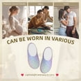thumbnail image 7 of Lsque Fish Scale1 Pattern Womens Comfort Cotton on Scuff With Memory Foam and Anti-skid Sole Slipper-42/43, 7 of 7