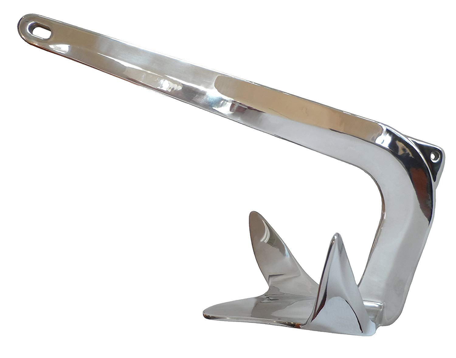 Stainless Steel 316 Bruce Claw Force Anchor 1.1lbs (0.5kg) Marine Grade Polished