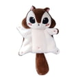 thumbnail image 2 of Llavero de ardilla voladora Salvador peluche realista marrón, 2 of 9