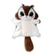 thumbnail image 2 of Lindo llavero de ardilla llavero de muñeco de peluche para niños y niñas llavero suave Holde creativo colgante de ardilla mochila colgante de bolso , Marrón, 2 of 8