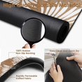 thumbnail image 3 of Coffee Mat for Countertops, Summer Leaves Vintage Brown Dish Drying Mat 2 Pcs for Kitchen Coffee Bar Accessories, Coffee Maker Espresso Machine Dish Rack Hide Stain Rubber Backed 12x19in, 3 of 6