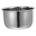 thumbnail image 4 of BRIGHTFUFU Olla interior arrocera de acero inoxidable con revestimiento cero Olla interior universal compatible con varias marcas Calentamiento más rápido y distribución uniforme del calor 3L, 4 of 7