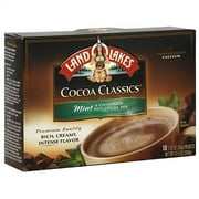 Land O Lakes Cocoa Classics Mint & Chocolate Hot Cocoa Mix, 1.25 oz, 10ct (Pack of 6)