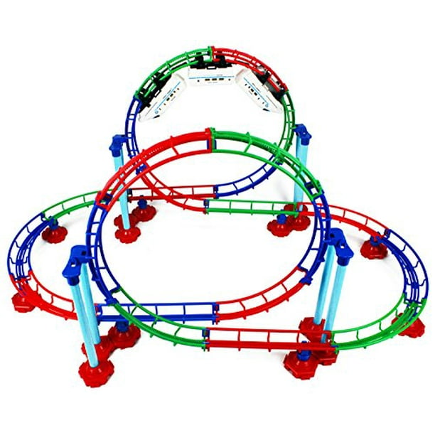roller coaster train set