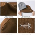 thumbnail image 5 of BASSDASH Winter Stretchy Knit Beanie Hats Soft Warm for Men Women Lightweight Stylish Unisex Cuffed Beanies, 5 of 6