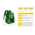 thumbnail image 3 of My World Schoolbag For Primary And Secondary School Students, Game Cartoon Backpack Pencil Case, Two-piece Set-HAPDEN, 3 of 4