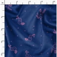 thumbnail image 2 of Soimoi Blue Fabric - By the Yard - 56 Inch Wide - Florals Print Fabric - Elegant and Timeless Patterns for Fashion and Home Decor Printed Fabric, 2 of 6