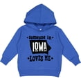 thumbnail image 2 of Inktastic Someone in Iowa Loves Me Souvenir Toddler Hoodie, 2 of 4