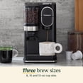 thumbnail image 2 of Cuisinart Single Serve Coffee Maker + Coffee Grinder, 48-Ounce Removable Reservoir, Black, DGB-2, 2 of 5