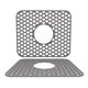 thumbnail image 1 of ¡Oferta! Protector contra salpicaduras para fregadero de cocina TAKTUK, alfombrilla de silicona plegable, antideslizante y resistente al calor, accesorio de rejilla gris para la parte inferior de la, 1 of 8