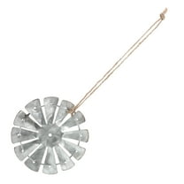 Rustic Farmhouse Metal Windmill Wall Decor Decorative Windmill Wall Sculpture Home Decor For Bedroom Nursery Dorm Home