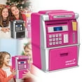 thumbnail image 2 of BJBSJSZ Piggy Bank for Kids, ATM Machine for Real Money with Debit Card, Bill Feeder, Coin Recognition, Balance Calculator, Electronic Savings Safe Box, Gifts for Teen Boys Girls, 2 of 5