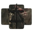 thumbnail image 2 of Renewold Horse American Flag Car Center Console Cover Comfortable Non-slip Armrest Cushion with Side Storage Pocket Arm Rest Covering Protective Cover Car Interior Accessories, 2 of 9