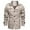 Beige-A, variant on IYTR Mens Jackets Solid Color Long Sleeve Jacket Zipper Stand-up Collar Casual Outdoor Sports Coats with Pocket Khaki XL
