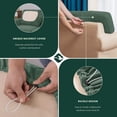 thumbnail image 5 of CHUN YI Stretch Checks Spandex Sofa Cover Separate Backrests Cushions Cover Slipcover, 5 of 5