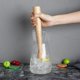 thumbnail image 4 of 2-piece wooden Mojito Muddler Cocktail Muddler Hygienic Ice Muddler Easy to use and clean, 4 of 5