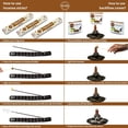 thumbnail image 4 of Pineapple Incense Sticks & Backflow Incense Cones for Waterfall Combo Pack - 60 Insence-Sticks + 30 Backflow Cones - Insents - Incense Waterfall Cones - Inscense, 4 of 7