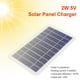 thumbnail image 4 of Cargador Solar Portátil, Panel Solar 2W Para Teléfonos Móviles Para Emergencias, 4 of 7