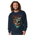 thumbnail image 5 of Sink or Swim Anchor Mermaid Tattoo Sweatshirt for Men or Women Brisco Brands S, 5 of 6