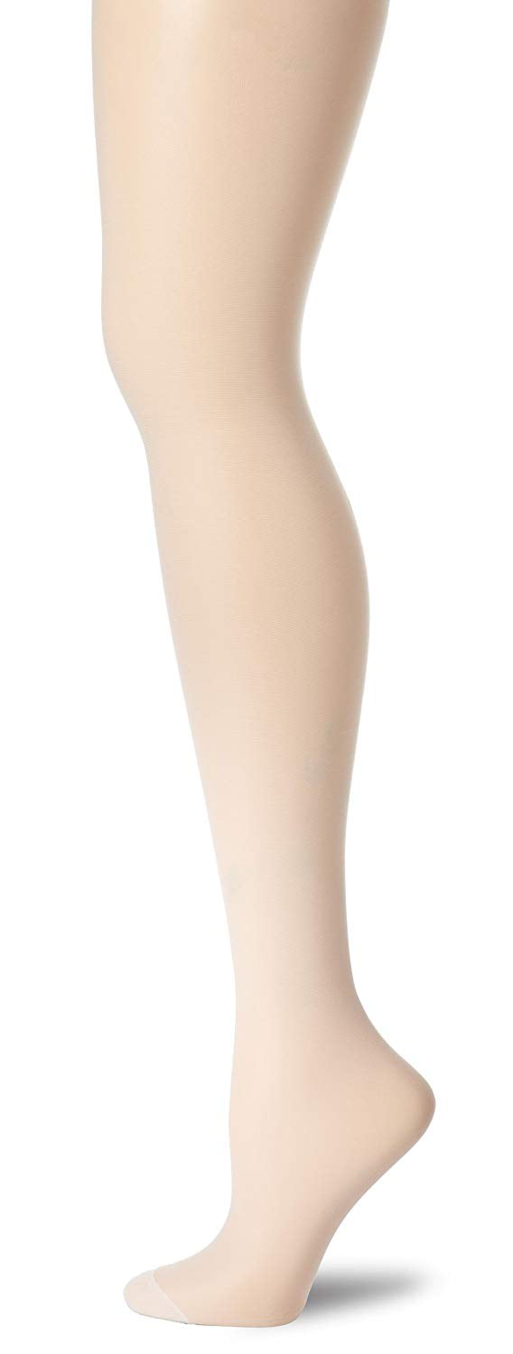 Womens Control Top Reinforced Toe Silk Reflections Panty Hose