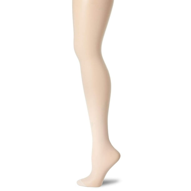 Hanes Womens Control Top Reinforced Toe Silk Reflections Panty Hose