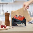 thumbnail image 2 of Yayeee Napkin Holder for Table Set of 2 Kitchen Paper Tissue Organization, Mountains at Dawn, 2 of 8