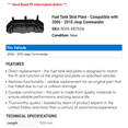 thumbnail image 2 of Fuel Tank Skid Plate - Compatible with 2006 - 2010 Jeep Commander - Dorman, 2 of 2