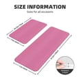 thumbnail image 2 of Zufioo Gingham 2PCS Kitchen Mats for Floor,Home Decor Cushion, 2PCS Kitchen Rugs,Anti Fatigue Mats for Kitchen Floor,Waterproof Kitchen Rug Set, 2 of 6