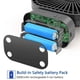 thumbnail image 4 of Mini Ventilador USB Recargable de Escritorio con Temporizador Ventilador Silencioso PortáTil Plegable de 3 Velocidades y 7 Hojas para Oficina Camping Al Aire Libre, 4 of 5