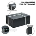 thumbnail image 5 of ACSTEP 5 Pack Gift Boxes for Lids, Magnetic Gift Box for Present, Christmas Gift Box 9.5*7*4 Inch, Black, 5 of 9