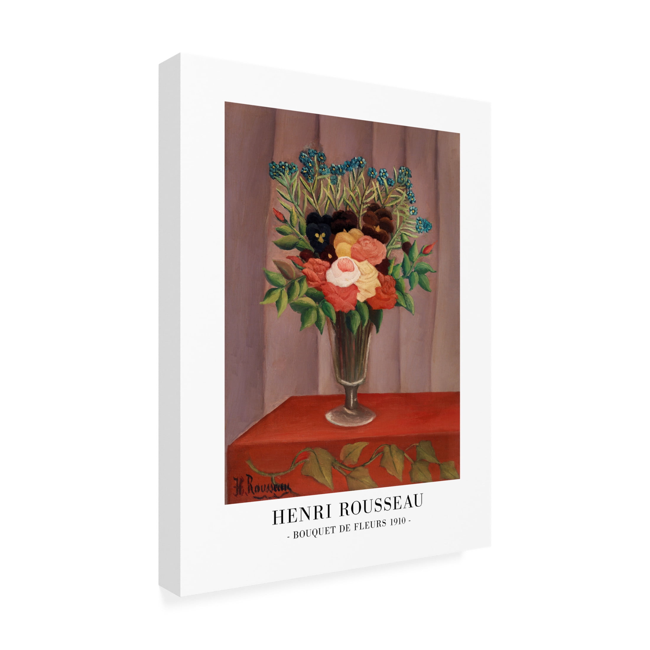 Trademark Fine Art Pictufy  Bouquet De Fleurs 1910 Canvas Wall Art