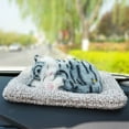 thumbnail image 5 of JingChun Car Accessories Dashboard Decorations, Animal Dolls Dashboard Car Decor for Women, for Cute Girl Car Interior Desk Ornament Gift Containing Bamboo Charcoal for Odor Absorption, 5 of 6