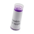 thumbnail image 3 of 100 hisopos de algodón desechables para limpieza de labios, cepillos profesionales multiusos Pequeño Púrpura, 3 of 9