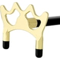 thumbnail image 2 of Cabeza de puente de Metal recubierta de latón, accesorio de cabeza de puente para taco de billar, reposapiés de billar, 2 of 5