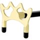 thumbnail image 2 of Cabeza de puente de Metal recubierta de latón, accesorio de cabeza de puente para taco de billar, reposapiés de billar, 2 of 5