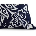 thumbnail image 2 of 20 x 20 Inch, Cuban Tile 3, Geometric Print Pillow, Purple, 2 of 2