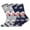 aaaaa, variant on 2 Pair Merino Wool Ski Socks Kids, Knee-high Warm Thermal Snowboard Skating Socks for Boys Girls Toddler