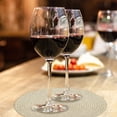 thumbnail image 3 of Tapis de table Rond Tissé Lavable, 3 of 6