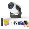 thumbnail image 5 of Mini Proyector Hy300x 4k Android 11 Wifi6 300ansi Lab.G, Blanco con Negro, 5 of 5