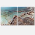 thumbnail image 2 of Dead Sea Shore with Crystallized Salt - Landscape Canvas Art Print, 2 of 3