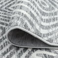 thumbnail image 6 of Contemporary 9x12 Area Rug (8'10'' x 12'2'') Abstract Gray, Cream Living Room Easy to Clean, 6 of 8