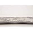 thumbnail image 4 of Unique Loom Botanical Collection Traditional Border Transitional Indoor and Outdoor Flatweave Area Rug, 2 Feet 2 Inch x 3 Feet, Gray/Dark Gray, 4 of 5