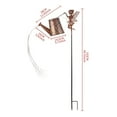 thumbnail image 3 of Solar Powered Flower And Kettle Lantern For Outdoor Garden And Yard Decoration Wrought Iron Design With Led Lights For Patio And Pathway Ambiance, 3 of 8
