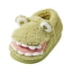 thumbnail image 3 of Pantuflas de dinosaurio con suela antideslizante, bonitas y cálidas, para el hogar, para la sala de estar y el dormitorio 36 a 37, 3 of 8