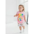 thumbnail image 2 of CoComelon JJ Infant Baby Girls T-Shirt and French Terry Shorts Outfit Set Infant to Toddler, 2 of 5