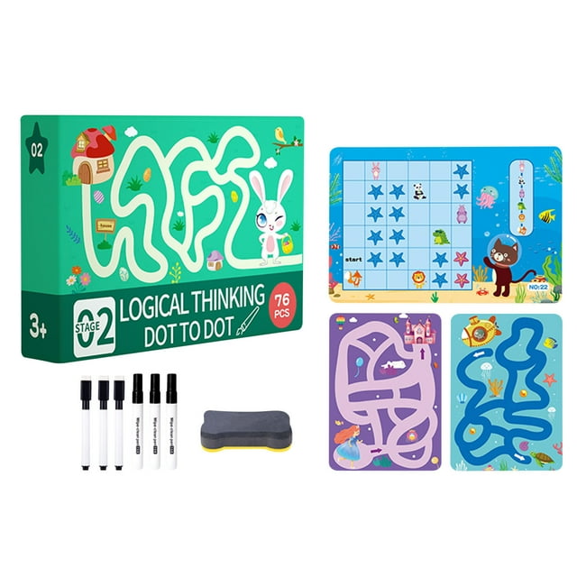 Writech Stylos Stylos de Dessin Stylo Ccontrol Entraînement Maternelle Enfants Stylo Effaçable Ensemble d'Entraînement de Concentration 5 ml Multicolore