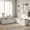White, variant on Nordee L-Shaped Storage Bench with Cushion, Corner Bench Seating for Dining Room, Kitchen, Entryway, White