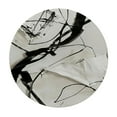 thumbnail image 4 of PIKWEEK Black And Beige Abstract Neutral Abstract Prints Abstract Minimalist Abstract Line Tablecloth White, 4 of 8