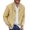 Khaki, variant on Ketyyh-chn99 Dress Shirts for Men Long Sleeve Button Down Shirt Fashion Mens Fashion Casual Solid Color Cotton Shirt Loose Lapel Long Sleeved Leisure Breathable All Top With Button Grey,2XL