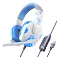 thumbnail image 1 of Auriculares Quinlirra para computadora con micrófono, estéreo de baja latencia y micrófono para juegos con iluminación LED. Artículos de oficina, regalos para el Día de la Madre, artículos en, 1 of 8